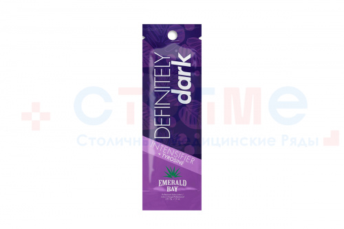 Крем для загара Definitely Dark Emerald Bay, 15 мл, 1 шт/упк