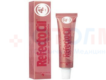 Краска для бровей и ресниц RefectoCil, 15 мл, красный, 1 шт/упк Краска для бровей и ресниц RefectoCil, 15 мл, красный, 1 шт/упк