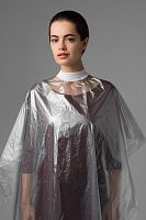 Пеньюар стандарт из полиэтилена, 160х110 см, Прозрачный, 50 шт/упк