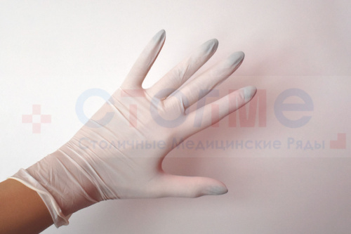 Перчатки  латексные стерильные неопудренные DiaMax-S, M, Белый, 1 пар/упк